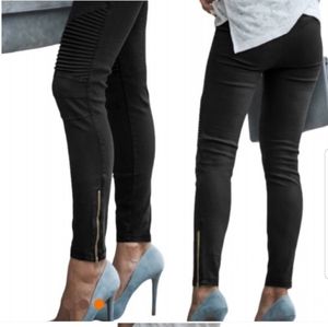 NWT Black Piper Moto Jeggings